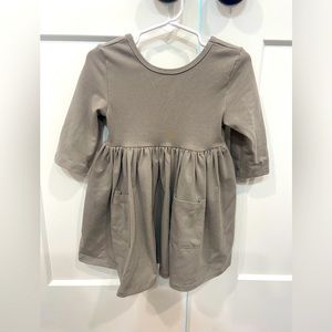 Toddler grey tunic. Boutique brand. Size 3T.